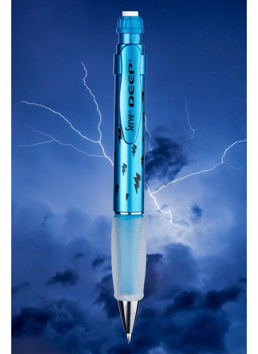 Serve Deep Versatil Pen Space Theme - Metallic Blue  - Image 3