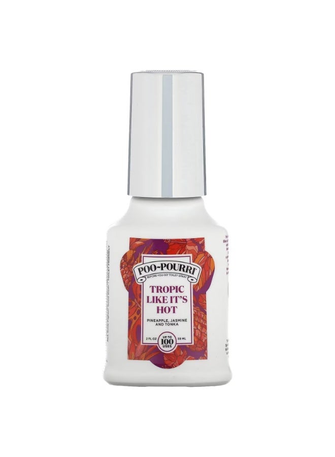 Poo-Pourri, Before-You-Go® Toilet Sprays, Tropic Like It's Hot, 2 oz (59 ml) - Image 1