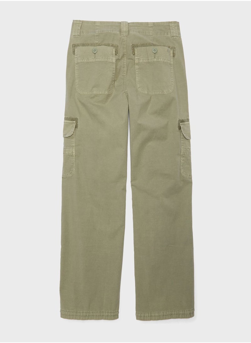 American Eagle - High Waist Baggy Cargo Joggers - Image 1
