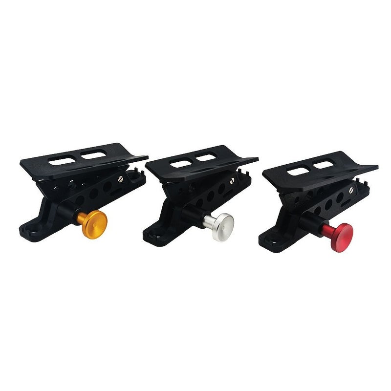 Quick Release Fire Extinguisher Holder Golden Color for UTV Roll Bars - Image 1
