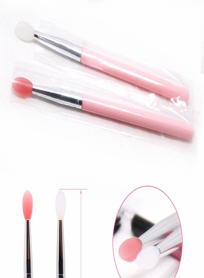 MEYA Silicone Lip Brush Makeup Eyebrow Lip Brushes Cosmetic Makeup Brush Set Silicone Brushes (2pcs Lip Brush) - Image 4