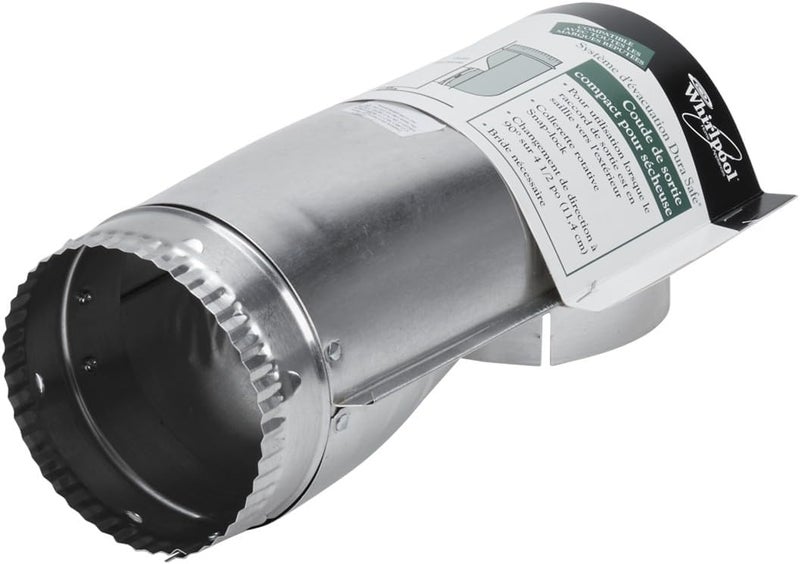 Whirlpool 4396005 Vent Connector Silver - Image 1