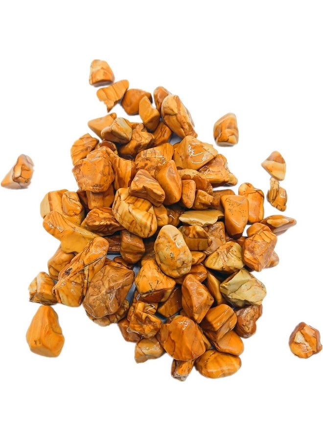 إيميلي بيتس حصى البازلاء، أحجار طبيعية مصقولة صغيرة احترافية لأصيص نباتات البونساي، الخيزران المحظوظ، النباتات العصارية، أحواض السمك، تيراريوم، الحرف اليدوية للأطفال. (أصفر) - Image 1