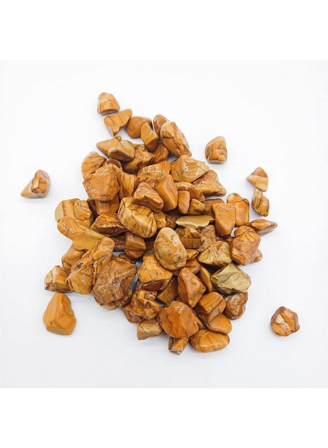 إيميلي بيتس حصى البازلاء، أحجار طبيعية مصقولة صغيرة احترافية لأصيص نباتات البونساي، الخيزران المحظوظ، النباتات العصارية، أحواض السمك، تيراريوم، الحرف اليدوية للأطفال. (أصفر) - Image 2