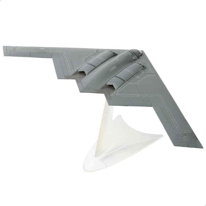 NUOTIE 1/200 B-2A Spirit Stealth Stragetic Heavy Bomber Aircraft Model AF 82-1066 Spirit of America Bomber Model Metal Diecast Plane Model with Display Stand Collection Gift for Adult - Image 1