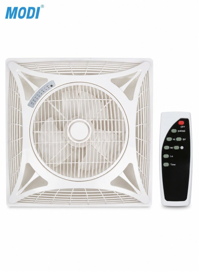 MODI Ceiling Fan with Remote Control 3-Blade Design Powerful Airflow Silent & Energy-Saving Rustproof Body Perfect for Home, Kitchen, Office & Living Spaces - Image 5