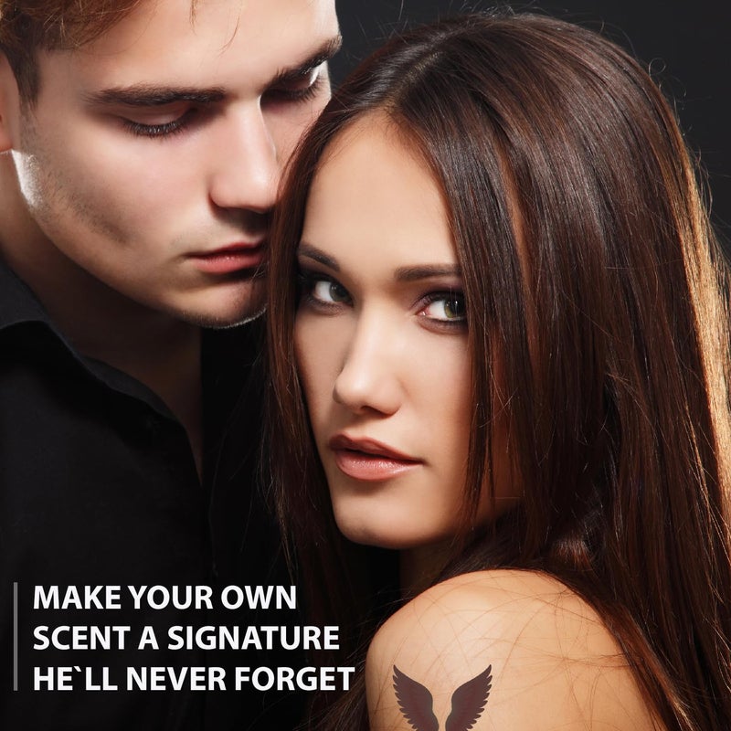 ALFAMARKER Perfumes for Women with Pheromones. Perfume Oil for Woman. Travel Perfume for Her Pheromones Infused. Long Lasting Infused Fragrance. Floral Fruity Enhanced Scent. Dropper Bottle 5ml - Image 4