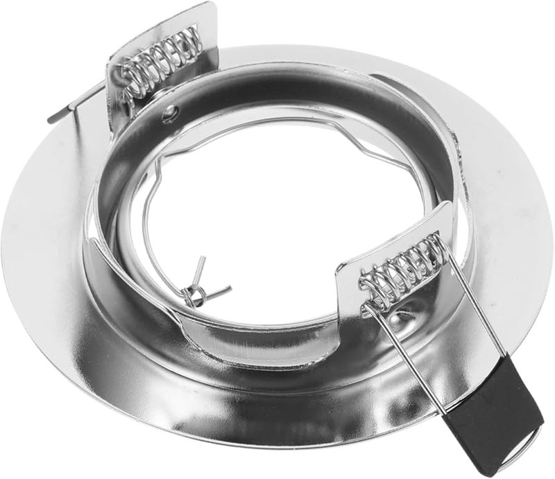 إطار تركيبة إضاءة LED مدمجة فضي متين مع إطار تقليمي لتركيب سهل في إضاءة السقف - Image 1