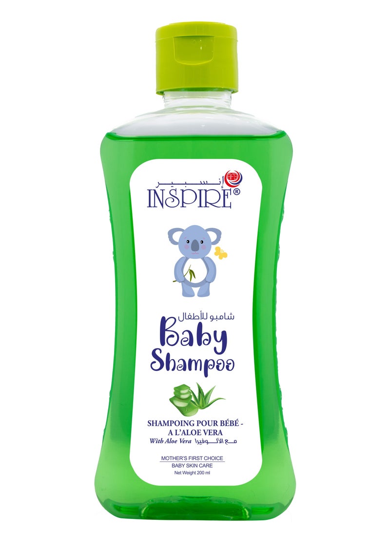 Inspire - Aloe vera Inspire Baby Shampoo 200ML - Image 1