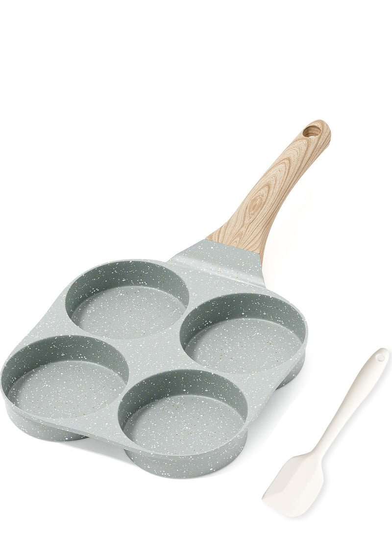 عجة البيض، طاسة عجة الجرانيت غير اللاصقة، طاسة الفطار، طاسة لعمل البيض مناسبة لفرن الغاز وتجهيزات المطبخ التعريفي. - Image 1