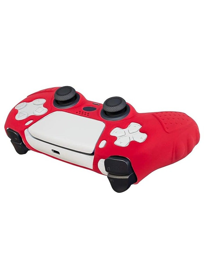 Silicone Protective Cover For PlayStation 5 Controllers -red - Image 2