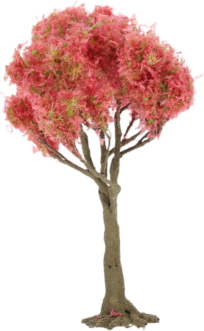 POPETPOP Highly Detailed Micro Landscape Ornaments Miniature Trees for Model Railway DIY Scenery Plastic Landscape Decor - Image 1