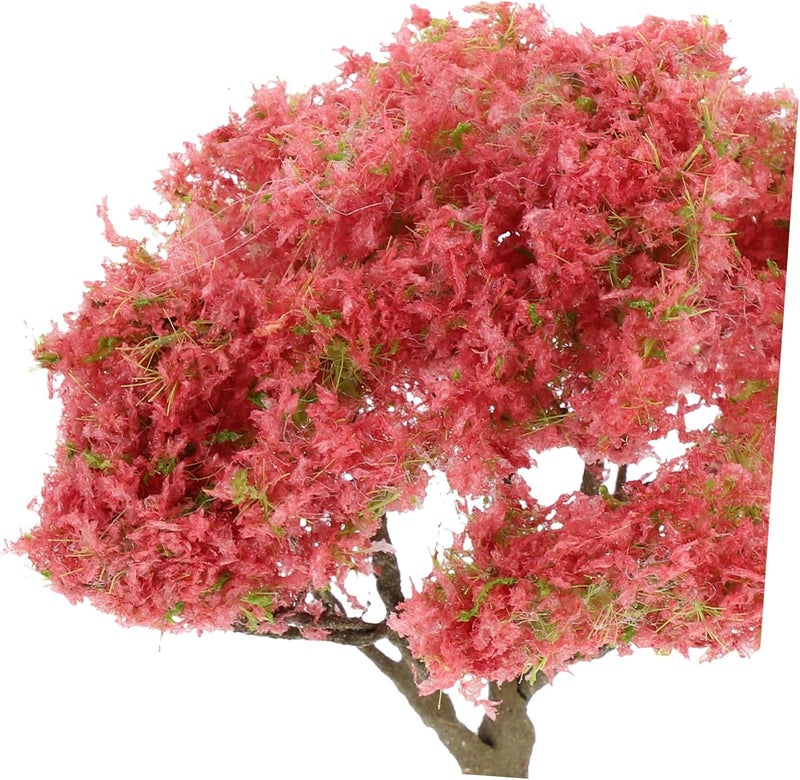 POPETPOP Highly Detailed Micro Landscape Ornaments Miniature Trees for Model Railway DIY Scenery Plastic Landscape Decor - Image 3