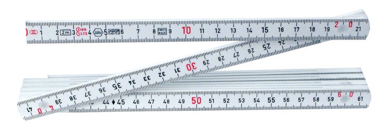 Wiha 61602 MaxiFlex Folding Ruler, Metric, Outside Reading - Image 1