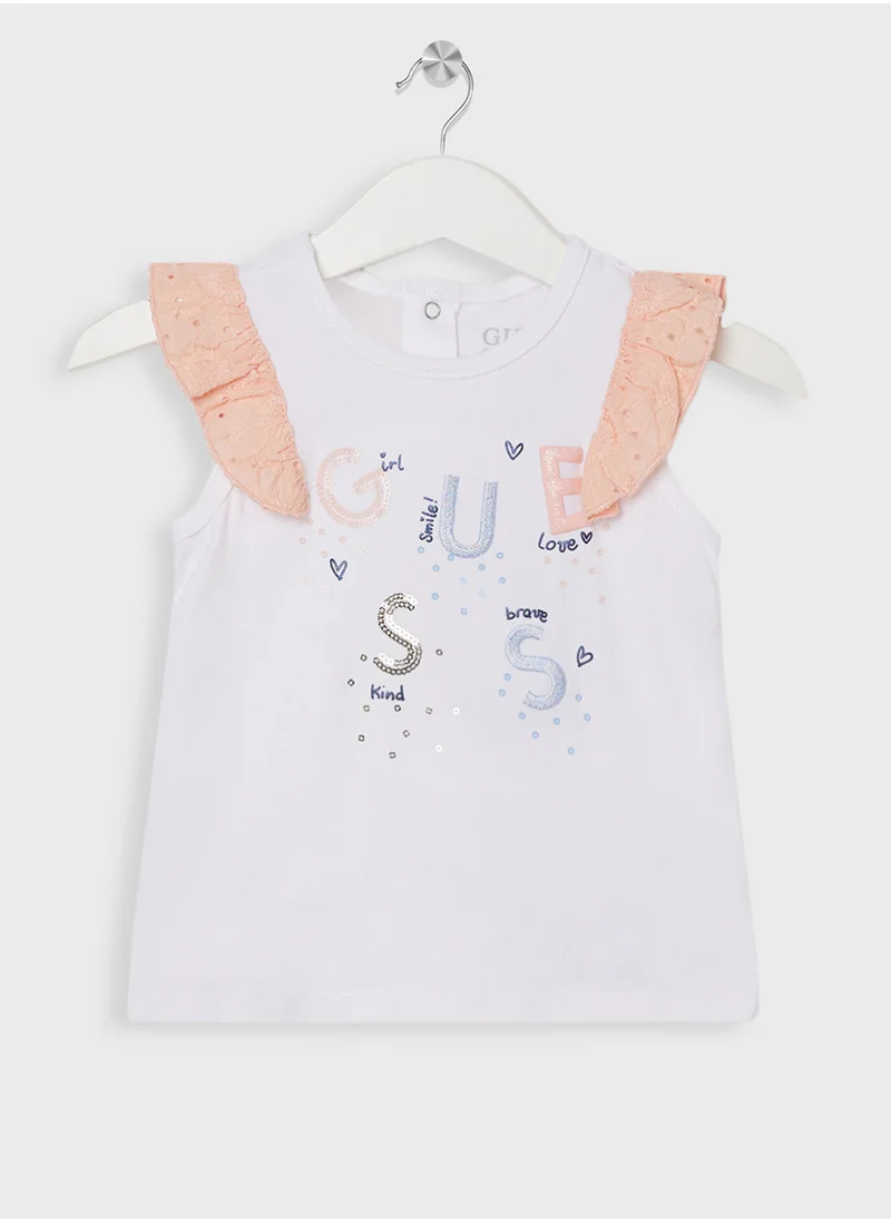 جس Infant Logo T-Shirt & Leggings Set