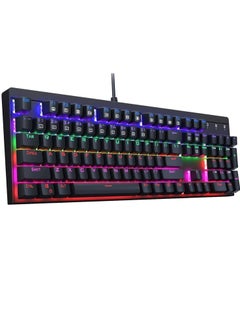 Aukey KM-G6 Gaming Keyboard Mechanical Full Size Wired USB – Rainbow 6 ...