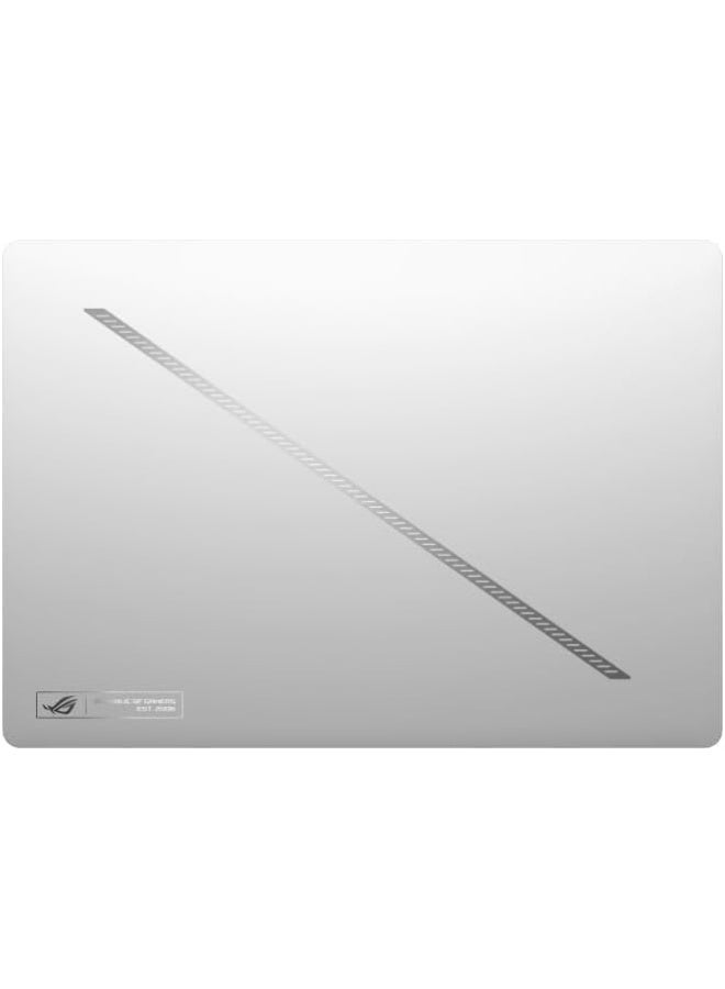 أسوس ROG Zephyrus G14 Gaming Laptop -  AMD Ryzen AI 9 HX 370, 32GB, 2TB, 14 Inch OLED 3K 120Hz, GeForce RTX 5080 16GB, Wi-Fi 7, Windows 11 Home, English/Arabic Platinum White - Image 5