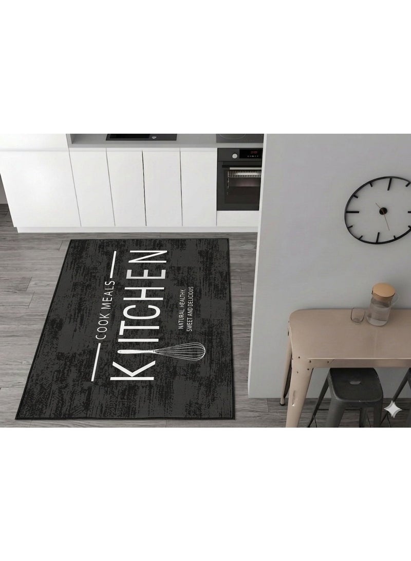 مشاية مطبخ مودرن 3D - تصميم "Kitchen" العصري - مقاس 180×120 سم - مضادة للانزلاق. - Image 2