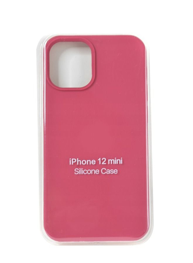 Perfect Silicone Case Iphone 12 Mini Rose Red