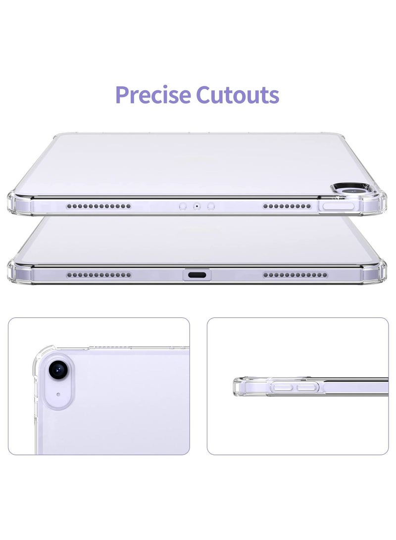 iPad Air 5th Generation Case, TPU Cover for iPad Air 5th/4th Generation 10.9 Inch 2022/2020，Frosted Transparent Shockproof Protective Case - Image 4