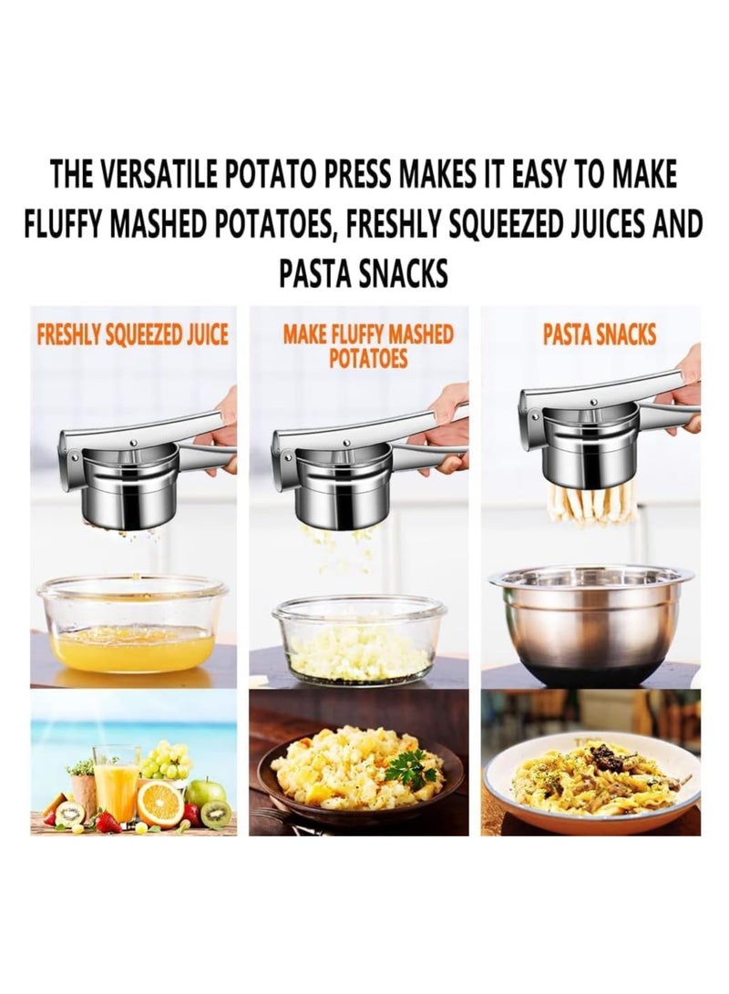 general Professional Stainless Steel Potato Masher - Makes fluffy mashed potatoes, suitable for fruit and baby food - Potato Mashers - Image 2