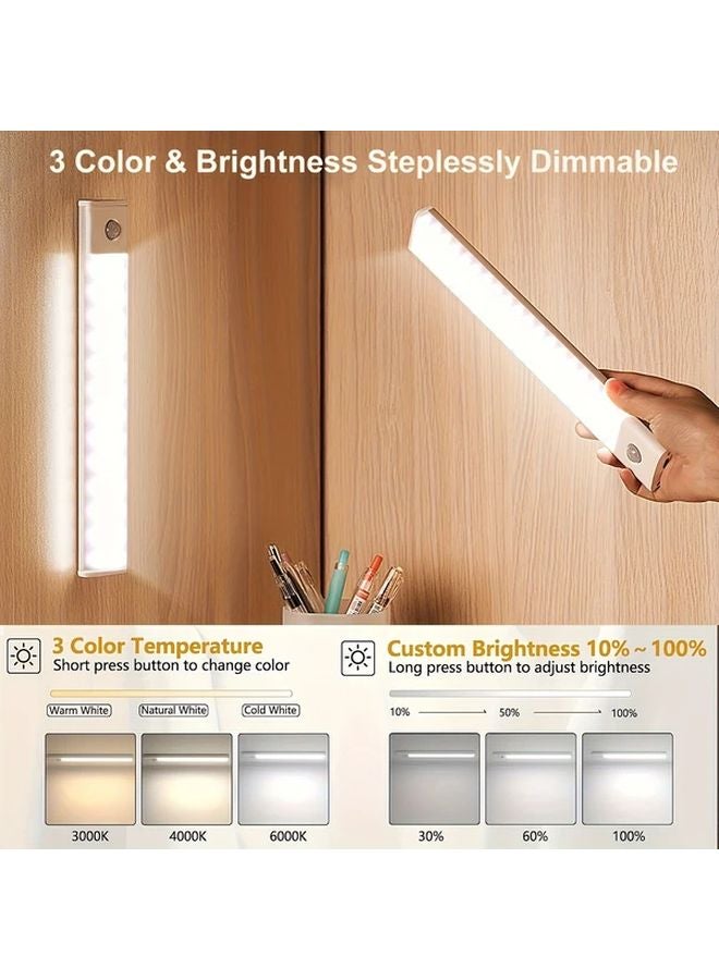 Smart Human Sensing Light 10cm Aluminum Alloy 3 Modes Color Changing Stepless Dimming - Image 4