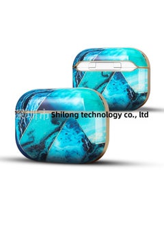 Bluetooth Earphone Case Electroplated Marble Airpods Protective Case For Airpods Pro Earphone Case In Stock-Color:PM2-Applicable Model:Airpods 3 Generation