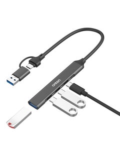 onten Onten 4 in 2 USB Type-C to Type-C USB HUB Docking Station Ship  - Image 3