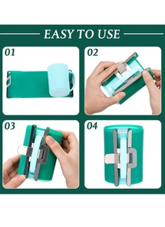 KASTWAVE 2 Pieces Mug Wraps Silicone Clamp 3D Sublimation Wrap Cup Clamp Heat Press Fixture for Mugs Printing More Useful Sublimation Transfer Machine  - Image 4