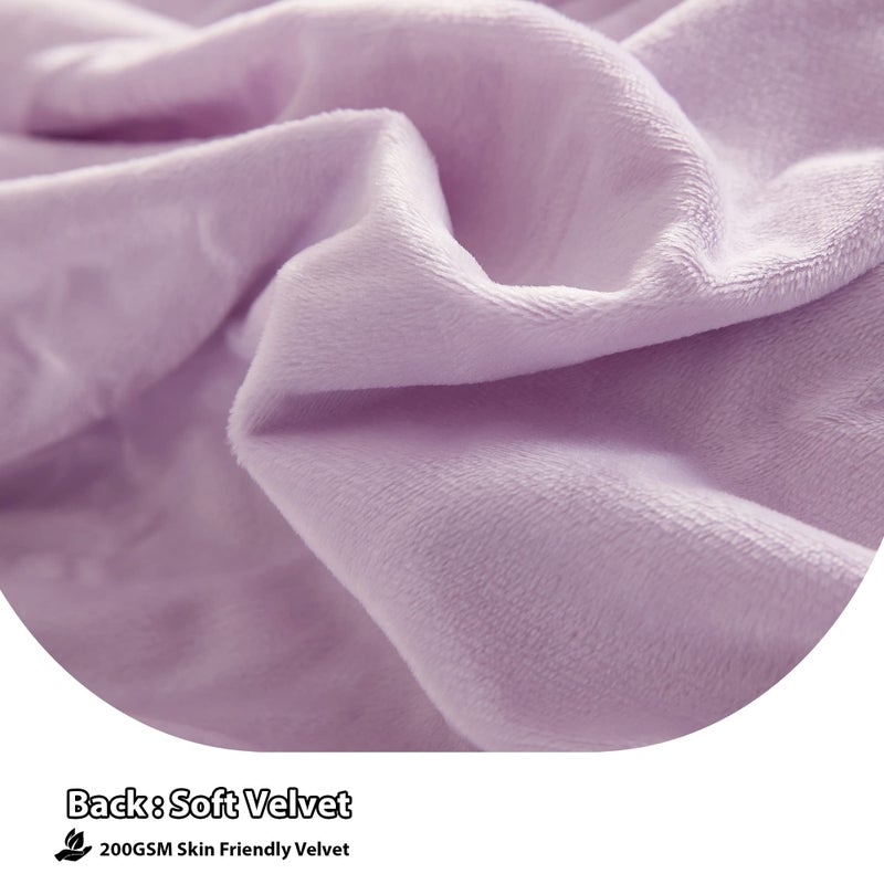 LIFEREVO 2 Pack Fluffy Faux Fur Pillow Shams 18 x 18 Inches Throw Pillow Covers Luxury Decorative Furry Pillowcases Cushion Cover for Christmas Zipper Closure No Pillow Insert Orchid - Image 5