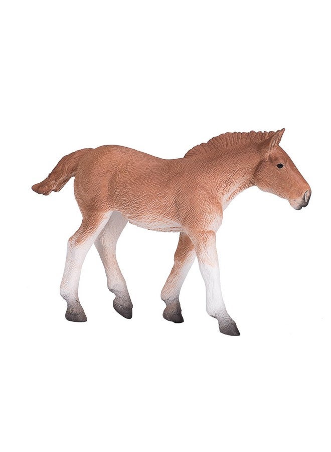 MOJO Suffolk Punch Foal Realistic Equestrian Horse Club Hand Painted Toy Figurine - Image 1