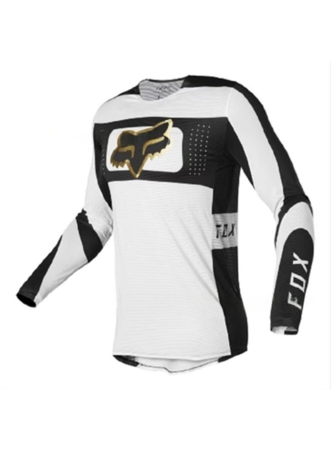 Fox Men's Outdoor Cycling Suit Off-road Road Mountain Bike Cycling Tops - Image 1