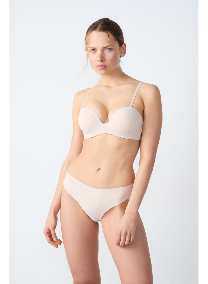 Etam Microfiber Push-Up Bra with Removable Straps - Image 1