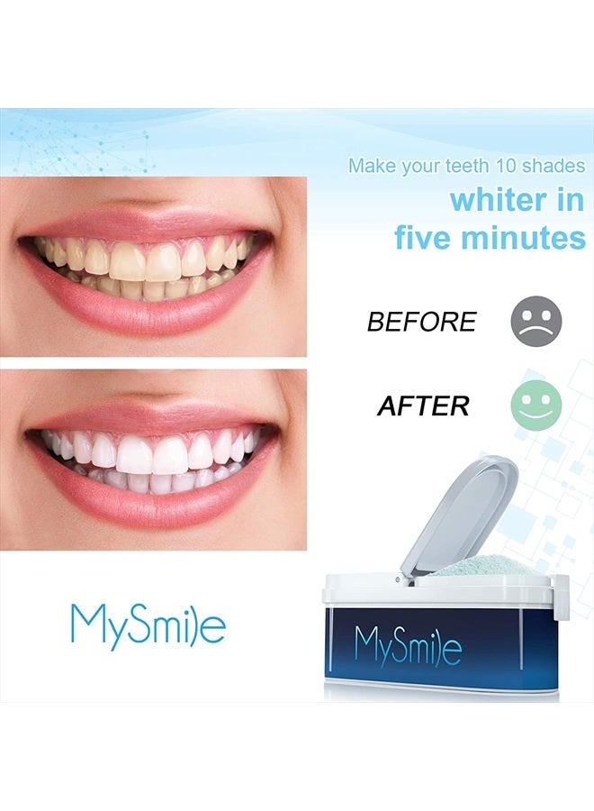 MySmile Teeth Whitening Powder for Tooth Whitening, Toothpaste Natural Powder Teeth Whitener, Enamel Safe Whitening Tooth Cleaning Powder, Tooth Stain Remover and Polisher, Fresh Mint - Image 2