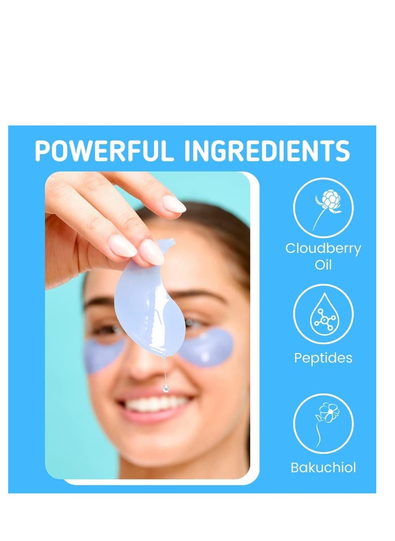 Patchology - Patchology Iced Cooling Under Eye Mask Patches with Peptides, Cloudberry Oil and Bakuchiol. Cool eye gels to firm skin and soothe, reduce fine lines and under eye bags 5 PairC - Image 1