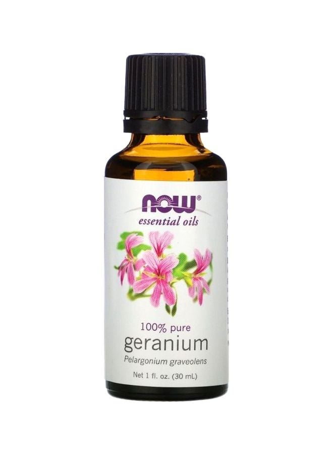 now Essential Geranium Oil 30ml - Image 1