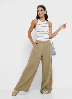 ONLY Onlgemma Sl Scallop Stripe O-Neck Knt  - Image 4