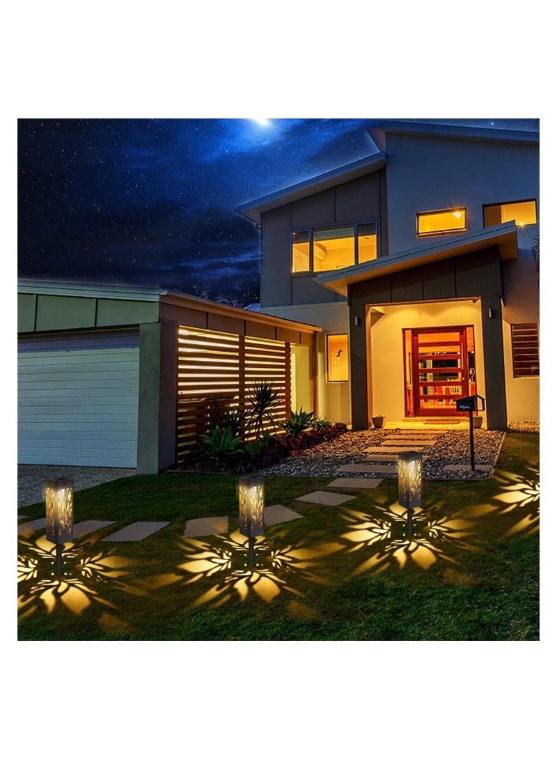 رايتشر 8 مجموعات من الطاقة الشمسية في الهواء الطلق ضوء القناة ، أدى ضوء الطاقة الشمسية في الهواء الطلق حديقة ، ضوء الطاقة الشمسية للماء في الهواء الطلق شرفة / الحديقة / الفناء / لين - Image 2