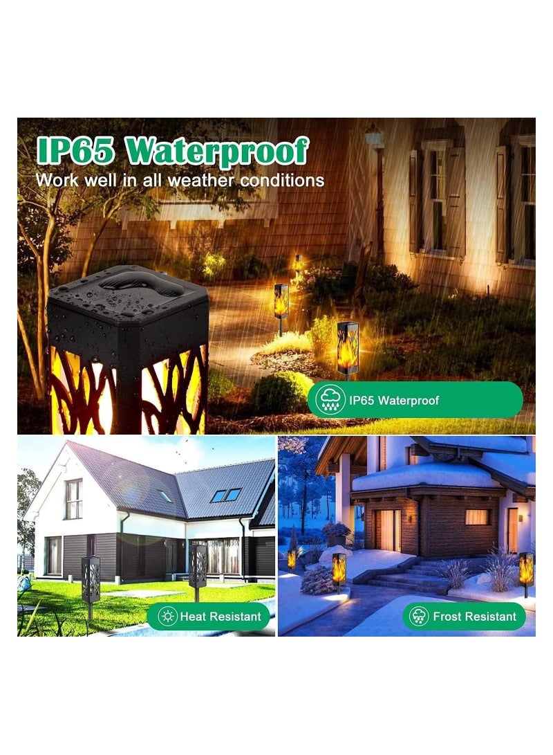 رايتشر 8 مجموعات من الطاقة الشمسية في الهواء الطلق ضوء القناة ، أدى ضوء الطاقة الشمسية في الهواء الطلق حديقة ، ضوء الطاقة الشمسية للماء في الهواء الطلق شرفة / الحديقة / الفناء / لين - Image 3