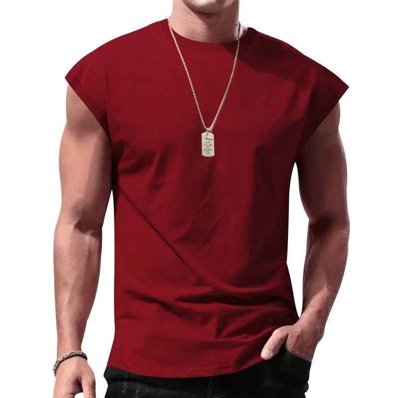 Independent Station Men'S New Sleeveless T-Shirt Men'S Summer Casual Sports Loose Men'S Sleeveless Bottoming Shirt Men - Image 1