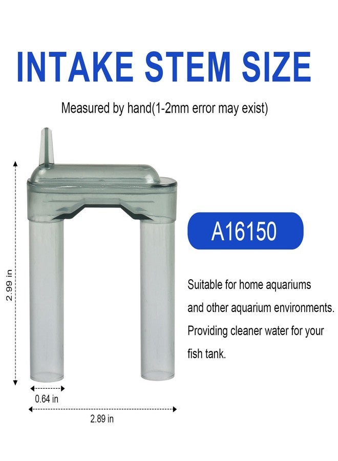 HEBRAR Aquarium Filter Intake Extension Tube, U Tube Compatibility with Aquaclear Power Filter 30 50, for Aquaclear Intake Tube Keeps Water Crystal Clear, Aquarium Filter Replacement Part A16150 - Image 3