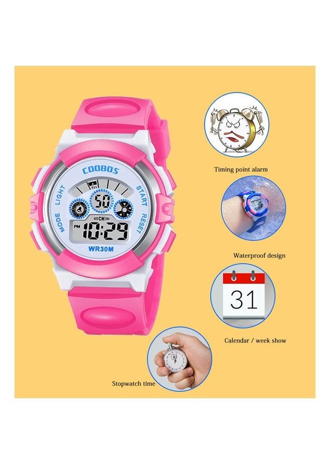 Coobos Kids' Water Resistant Rubber Digital Watch  - Image 2