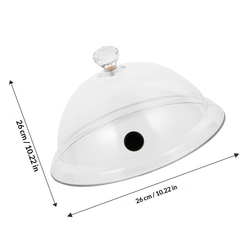 Smoking Cloche Dome, Durable Transparent Cover for Home and Events, Large Size - Image 2