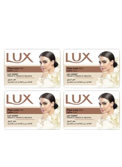 Lux Pack Of 4 Lux Bar Soap Flaw Less Skin165g  - Image 1