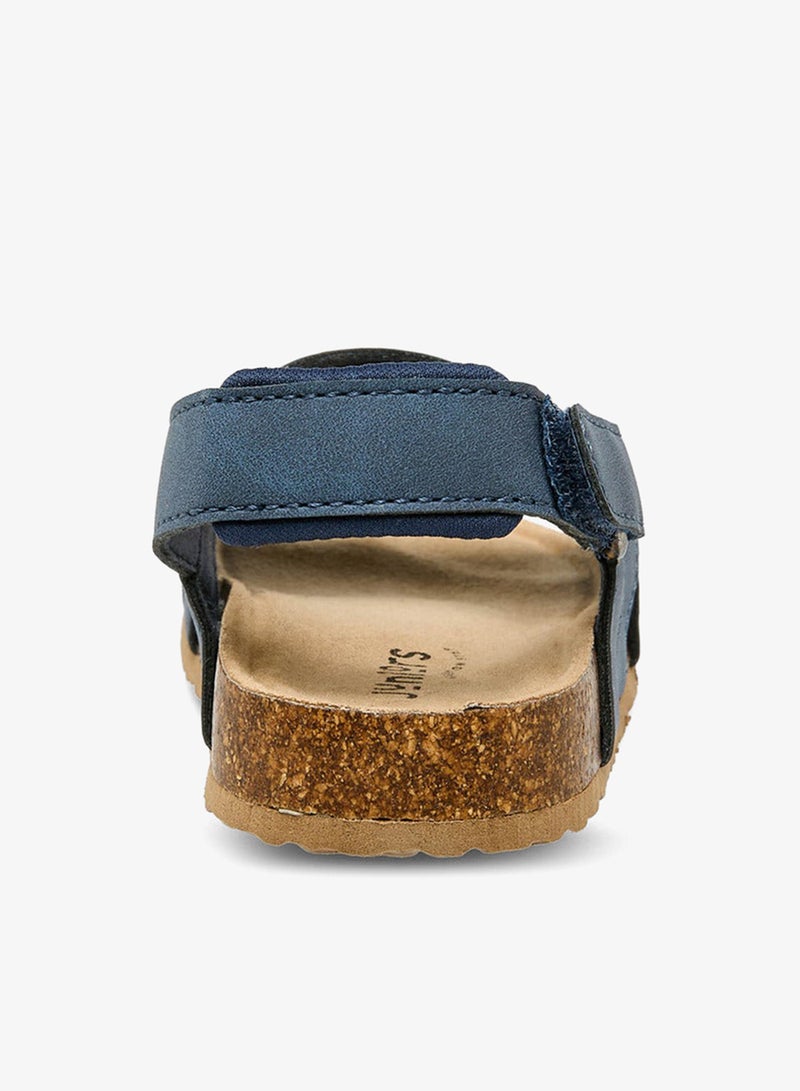 JUNIORS Boys Cross Strap Hook & Loop Sandals - Image 4