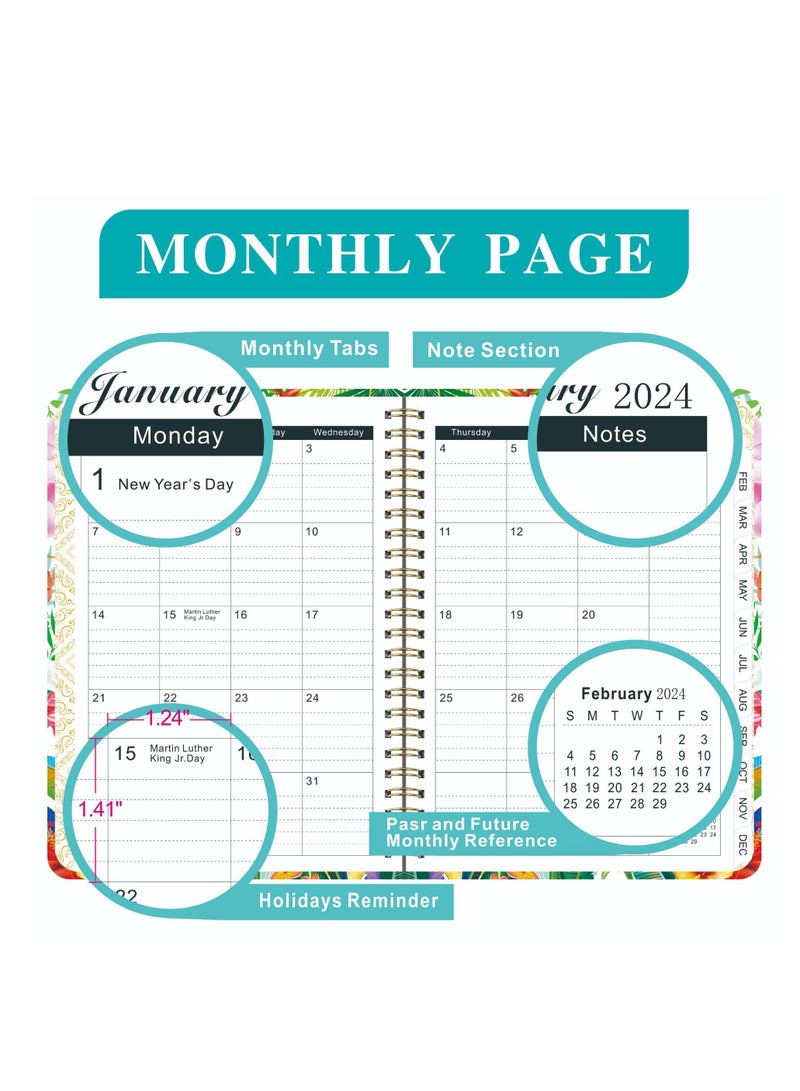 ULHYC ULHYC 2024 Planner, 2024 Planner Weekly and Monthly Planner from January 2024- December 2024, 2024 Appointment Book, Daily Agenda, Calendar Planner with To Do List  - Image 4