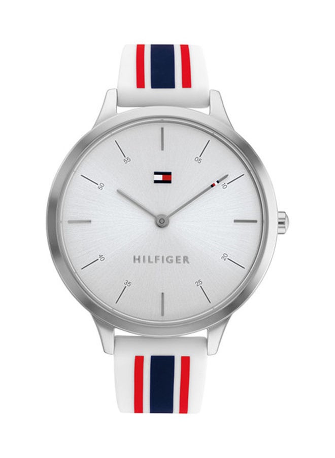 TOMMY HILFIGER - Women Buckle Analog Round Silicone Wrist Watch 1782498 - 40Mm - Image 1