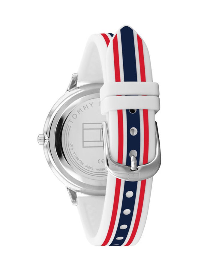 TOMMY HILFIGER - Women Buckle Analog Round Silicone Wrist Watch 1782498 - 40Mm - Image 1