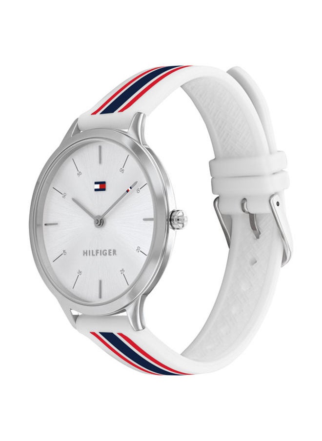 TOMMY HILFIGER - Women Buckle Analog Round Silicone Wrist Watch 1782498 - 40Mm - Image 1