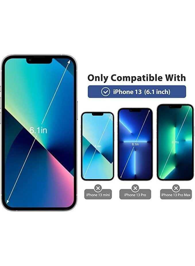 mobistyle Leather Designed For iPhone 13 Cover With Glitter Cute Butterfly Electroplate Plating Design Back Cover Case For Women Teen Girls (Pink) - Image 5